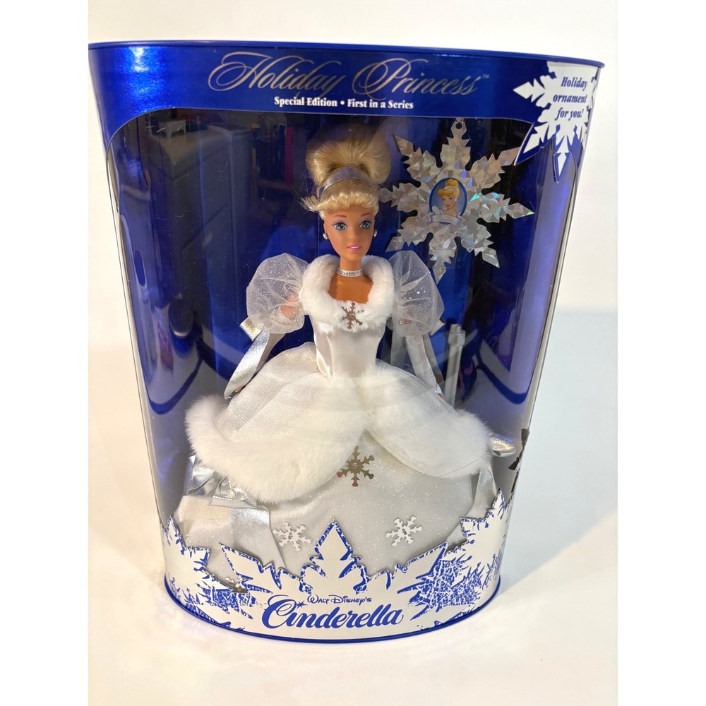 Disney Cinderella Holiday Princess Special Edition Doll Mattel 16090 New in Box